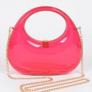 Transparent Acrylic Clutch